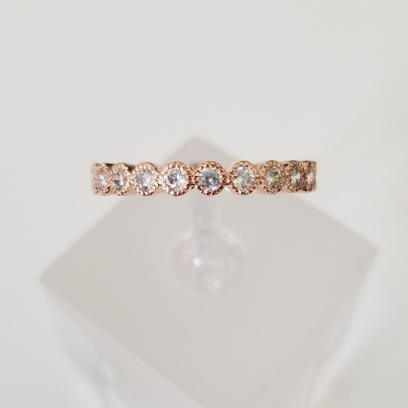 Rose Gold Eternity Band - Picture 2 of 7